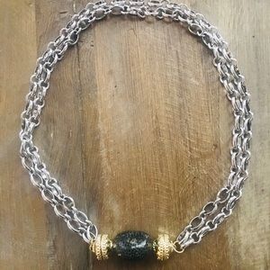 Clara Williams Necklace, Centerpiece, and Tassel